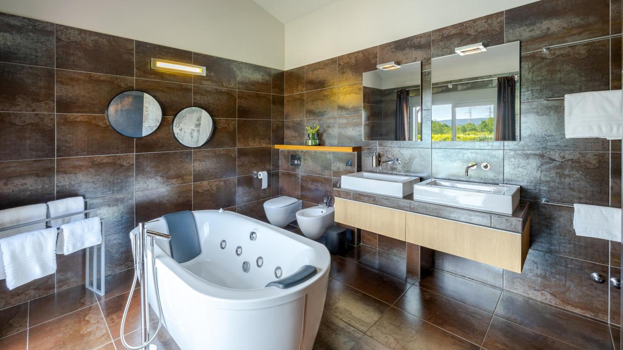 Villa Labin In Zartinj - Luxury Privacy Heated Pool With Auto Cover エクステリア 写真